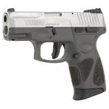 G2C, Compact Pistol, Striker Fired, 9MM, 3.2" Barrel, Gray Polymer Frame, Silver Slide, Adjustable Sights, 12 Rounds, 2 Magazines 1-G2C939-12C