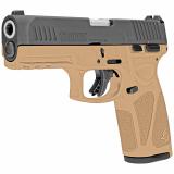 G3, Semi-automatic, Full Size, 9MM, 4" Barrel, Polymer Frame, Black/Tan, Fixed Steel Front Sight, Drift-Adjustable Steel Rear Sight w/ Serrated Ramp, 2 Magazines, 1-15Rd & 1-17Rd 1-G3B941T