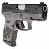 G3C, Striker Fired, Semi-automatic, Polymer Frame Pistol, Compact, 3.26" Barrel, Gray Frame, Matte Finish Slide, Fixed Front Sight With Drift Adjustable Rear Sight, Manual Thumb Safety, 12 Rounds, 3 Magazines 1-G3C931G