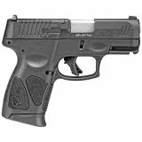 G3C, T.O.R.O. (Taurus Optic Ready Option), Semi-automatic, Striker Fired, Compact, 9MM, 3.26" Barrel, Black Color, Polymer Frame, Manual Safety, Optic Ready, 12Rd, 3 Magazines 1-G3CP931