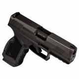 GX4 Carry, Striker Fired, Semi-automatic, Polymer Frame Pistol, Compact, 9MM, 3.7" DLC Coated Barrel, Nitride Finish, Black, Fixed White Dot Steel Front Sight, Serrated Drift Adjustable Rear Sight, Picatinny Rail, 10 Rounds, 2 Magazines, Includes (2) Gri