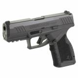 GX4 Carry, Striker Fired, Semi-automatic, Polymer Frame Pistol, Compact, 9MM, 3.7" DLC Coated Barrel, Nitride Finish, Black, Fixed White Dot Steel Front Sight, Serrated Drift Adjustable Rear Sight, Picatinny Rail, 15 Rounds, 2 Magazines, Includes (2) Gri
