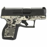 GX4, Semi-automatic, Striker Fired, Compact Polymer Frame Pistol, 9MM, 3" Barrel, Matte Finish Slide, Digital Camo Finish Frame, Trigger Safety, Fixed Sights, 11 Rounds, 2 Magazines 1-GX4M931-EN2