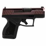 GX4, Striker Fired, Semi-automatic, Polymer Frame Pistol, Compact, 9MM, 3" Barrel, Matte Finish, Black Frame, Rose PVD Slide, Adjustable Sights, (1)-11 and (1)-13 Round Magazine 1-GX4M931-RG