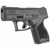 GX4, Semi-automatic Pistol, Striker Fired, Compact, 9MM, 3" Barrel, Polymer Frame, Black Slide, Fixed Steel Front Sight, Drift-Adjustable Steel Rear Sight w/ Serrated Ramp, Two Backstrap Options, 2-111 Round Magazines 1-GX4M931