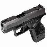 GX4, Taurus Optic Ready Option, Striker Fired, Semi-automatic, Polymer Frame Pistol, Micro-Compact, 9MM, 3" Barrel, Cerakote Finish, Black Frame, Graphene Gray Slide, Optic Ready, Adjustable Sights, 2 Magazines, (1)-11 Round and (1)-13 Round 1-GX4MP93GR