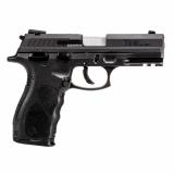TH45, Double/Single Action, Semi-automatic, Polymer Framed Pistol, Full Size, 45 ACP, 4.25" Barrel, Matte Finish, Black, Manual Safety, Adjustable Sights, 15 Rounds, 2 Magazines 1-TH45041