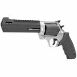 Raging Hunter, Revolver, Double Action, 460 S&W, 6.75" Barrel, Black/Silver Two Tone Color, Steel Frame, Rubber Grip, Blade Front/Adjustable Rear Sights, 5Rd 2-460065RH