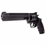 Raging Hunter, Double Action/Single Action, Steel Frame, Revolver, Large Frame, 500 S&W, 8.38" Barrel, Matte Finish, Black Barrel/Cylinder, Rubber Grips, Adjustable Rear Sight, 5 Rounds 2-500081RH