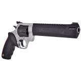 Raging Hunter, Double Action/Single Action, Steel Frame, Revolver, Large Frame, 500 S&W, 10.5" Barrel, Black Barrel/Cylinder, Silver Frame, Rubber Grips, Adjustable Rear Sight, 5 Rounds 2-500105RH