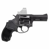 Model 605 TORO, Single/Double Action, Steel Frame Revolver, 357 Magnum, 3" Barrel, Matte Finish, Optics Ready (Not included), Silver, Polymer Grip, 5 Rounds 2-605P31