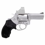 Model 605 TORO, Single/Double Action, Steel Frame Revolver, 357 Magnum, 3" Barrel, Matte Finish, Optics Ready (Not Included), Silver, Polymer Grip, 5 Rounds 2-605P39