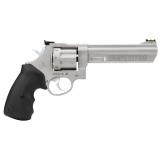 Model 608 Competition, Double/Single Action Revolver, Large Frame, 357 Magnum, 6" Barrel, Matte Finish, Silver, G10 Grips, 8 Rounds 2-608069CMP