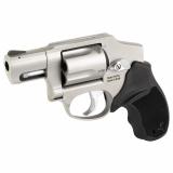 Model 650, Double Action Only, Stainless Steel Frame Revolver, 357 Magnum, 2" Barrel, Matte Finish, Silver, Rubber Grips, Fixed Sights, 5 Round 2-650129