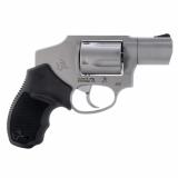 Model 850, Double Action Only, Stainless Steel Frame Revolver, 38 Special, 2" Barrel, Matte Finish, Silver, Rubber Grips, Fixed Sights, 5 Round 2-850129