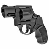 856CH, Revolver, 38 Special, 2" Barrel, Steel Frame, Black Finish, Rubber Grips, Fixed Sights, Concealed Hammer, 6Rd 2-856021CH