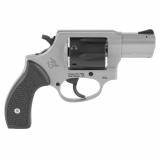 Model 856, Double Action/Single Action, Alloy Frame Revolver, 38 Special, 2" Barrel, Matte Finish, Black and Silver, G10 Grips, Fixed Sights, 6 Round 2-85625-BG10