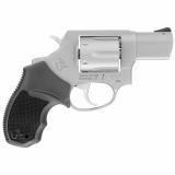 Model 856CH, Double Action, Metal Frame Revolver, Small Frame, 38 Special, 2" Barrel, Stainless Steel, Matte Finish, Silver, Rubber Grips, Fixed Sights, 6 Rounds, Massachusetts Approved 2-85629-MA
