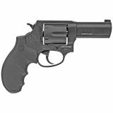 856, Revolver, 38 Special, 3" Barrel, Steel Frame, Black Finish, Hogue Grip, 6Rd 2-85631NS