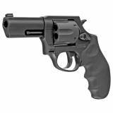 856, Revolver, 38 Special, 3" Barrel, Steel Frame, Black Finish, Hogue Grip, 6Rd 2-85631NS