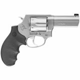 856, Revolver, 38 Special, 3" Barrel, Steel Frame, Stainless Finish, Hogue Grip, 6Rd 2-85639NS