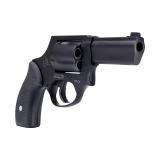 905, Revolver, Double Action Only, 9MM, 3" Barrel, Black Cerakote Finish, Steel Frame, Custom G10 Service Grips, AmeriGlo Front Night Sight, 5Rd 2-90503KCH-SNS