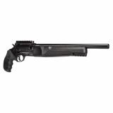 Judge, Home Defender, Double Action/Single Action, Metal Frame Revolver, 410 Bore/45LC, 3" Chamber, 13" Barrel, Cerakote Finish, Black, Picatinny Rail, Rubber Grips, Fixed Sight, 5 Rounds 2-JHD441013MAG