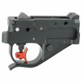 Ruger 10/22 Calvin Elite Trigger, One Piece Complete Trigger Assembly With Four Shoes Included (Curved, Flat, Heeled and Knurled), Fully-Adjustable, Factory Set between 1.5 to 2 Pounds 1022CE