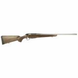 T3X Hunter Stainless, Bolt Action Rifle, 6.5x55 Swedish, 22" Barrel, 5/8x24 Threaded, Wood Stock, Stainless Steel, Silver, 3 Rounds, 1 Magazine JRTXA75122MT
