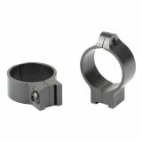 Light Weight Ring Set, 30MM Low, Fits CZ with 11MM Dovetail (452 European/455/457/512/513), Matte Finish, Black 30CZRL