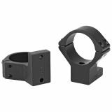 Light Weight Ring/Base Combo, 30mm High, Black, Alloy, Tikka T3/T3-X, Knight MK-85 750714