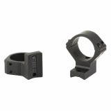 Light Weight Ring/Base Combo, 30mm High, Fits Savage with Round Receiver, 8-40 Screws, Matte Finish, Black 750719