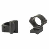 Light Weight Ring/Base Combo, 1" Low, Fits Savage with Round Receiver, 8-40 Screws, Matte Finish, Black 930719