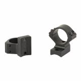 Light Weight Ring/Base Combo, 1" Medium, Fits Savage with Round Receiver, 8-40 Screws, Matte Finish, Black 940719