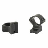 Light Weight Ring/Base Combo, 1" High, Fits Savage with Round Receiver, 8-40 Screws, Matte Finish, Black 950719