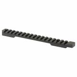 Picatinny Base, Fits Savage Long Action with Accutrigger, 8-40 Screws, 20 MOA, Anodized Finish, Black PLM258725