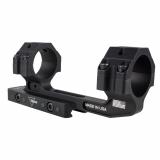 Cantilever Mount, Static, 30mm, Anodized Finish, Black, 1.59" Bore Height AC22055