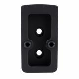 Accessory Ring Plate, Medium Mount, Q-Loc, Fits Trijicon RMRcc, Anodized Finish, Black AC32121