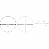Ascent® 1-4x24 Riflescope BDC Target Holds, 30mm Tube, Matte Black, Capped Adjusters