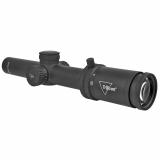 Credo® 1-4x24 Second Focal Plane (SFP) Riflescope w/ Red MRAD Ranging, 30mm Tube, Matte Black, Low Capped Adjusters