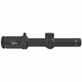 Credo® 1-4x24 Second Focal Plane (SFP) Riflescope w/ Red MRAD Ranging, 30mm Tube, Matte Black, Low Capped Adjusters