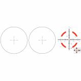 Credo® 1-8x28 First Focal Plane (FFP) Riflescope w/ Red/Green MRAD Segmented Circle