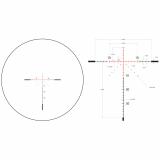 Credo® HX 2.5-10x56 Second Focal Plane (SFP) Riflescope w/ Red MOA Precision Hunter
