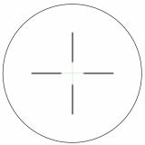 Credo® HX 2.5-10x56 Second Focal Plane (SFP) Riflescope w/ Green Standard Duplex, 30mm Tube, Satin Black, Low Capped Adjusters