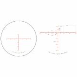 Credo® HX 2.5-15x42 Second Focal Plane (SFP) Riflescope w/ Red MOA Center Dot