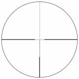 Credo® HX 1-6x24 Second Focal Plane (SFP) Riflescope w/ Green LED Dot, BDC Hunter Holds .308