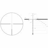 Credo® HX 1-6x24 Second Focal Plane (SFP) Riflescope w/ Red LED Dot, BDC Hunter Holds .308