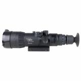 IR-Hunter, Type 3, Thermal Waepon Sight, 3X Optical Magnification, 1-8X Digital Zoom, 3-24X Combined Magnification, 60mm Objective, Multiple Reticles, 640x480 Pixels, 30Hz/60Hz Frame Rate, Q-LOC Picatinny Rail Mount, Black HUNTER-60-3