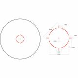 1x25 MRO® HD 68 MOA Reticle w/ 2.0 MOA Dot; No Mount