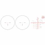 Tenmile® 3-18x44 First Focal Plane (FFP) Riflescope w/ MRAD Precision Tree (Red/Green Illumination)
